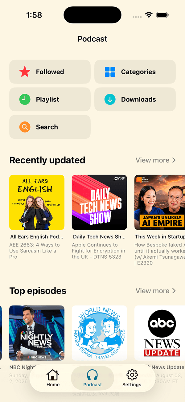 Podcast Discovery
